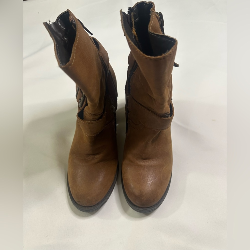 Steve Madden Tan Combat Boots